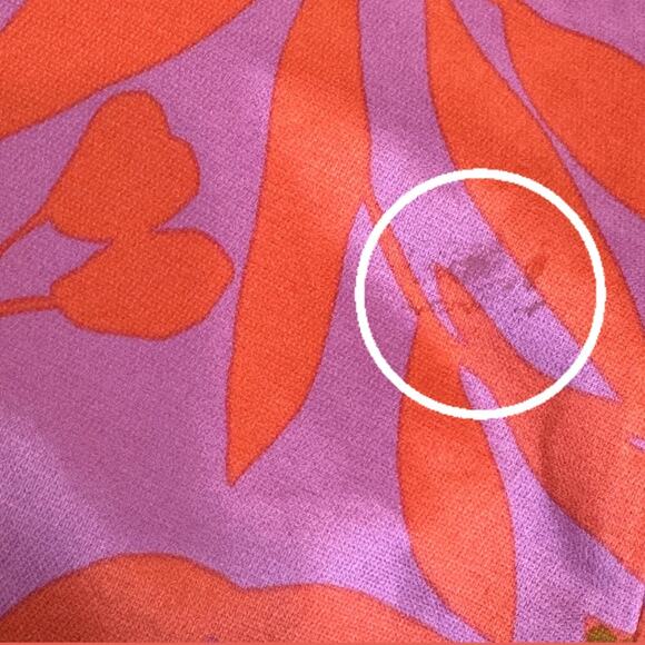 Silk Vintage Skirt Jeweled A Line Belted Clasp Size 6 - Picture 14 of 15